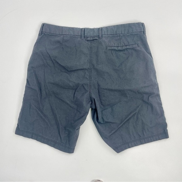 ONIA Linen Blend Breathable Chino Shorts Mens Sz‎ 36 Light Dark Gray 10" - Picture 7 of 11